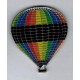 Multicoloured with Black Band Balloon Rides Balloon